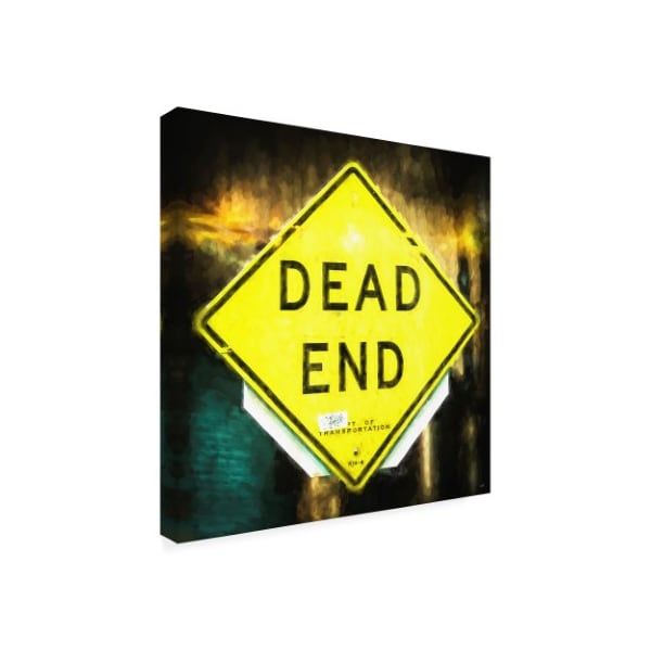 Philippe Hugonnard 'Dead End Sign' Canvas Art,35x35